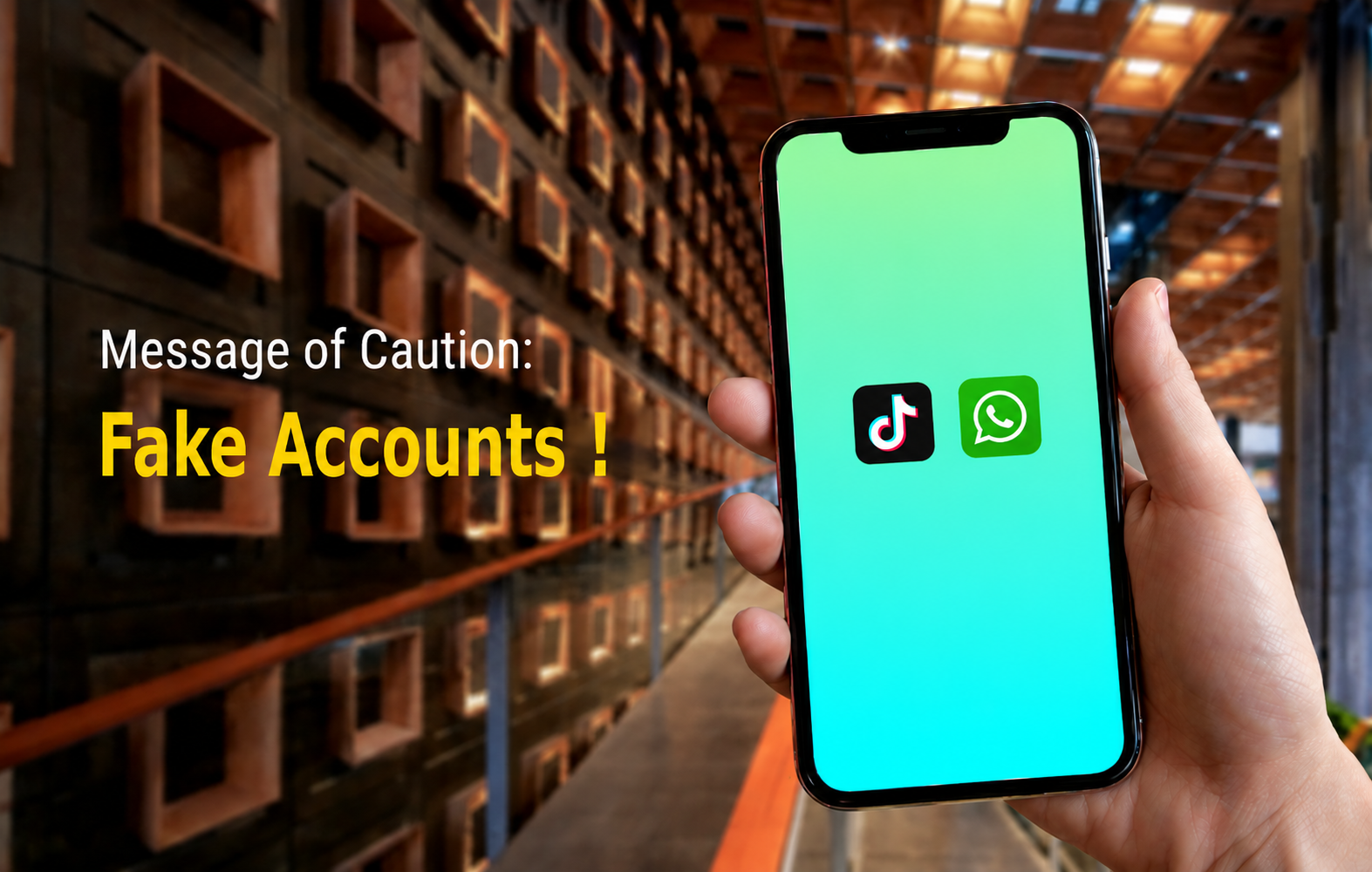 Fraud Warning: Fake Accounts Using Our Name